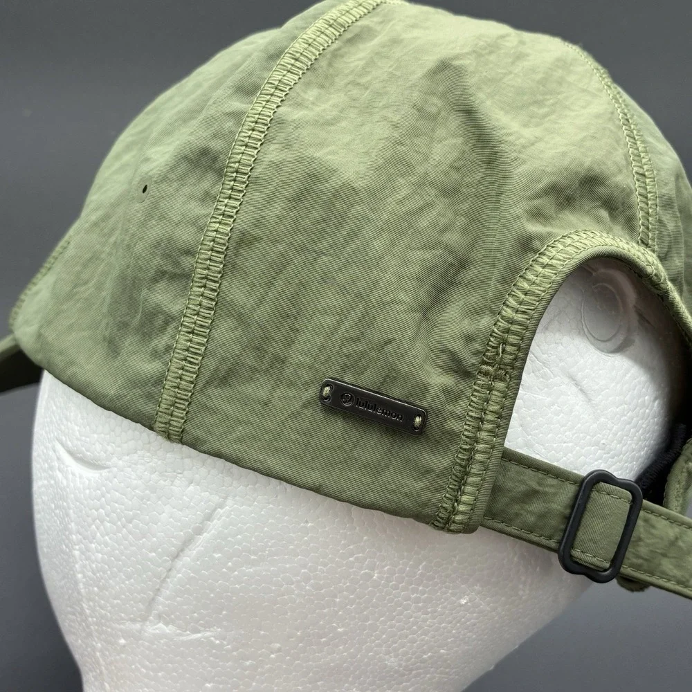 Lululemon Baller Hat Adjustable Green Lightweight Athletic Running Cap